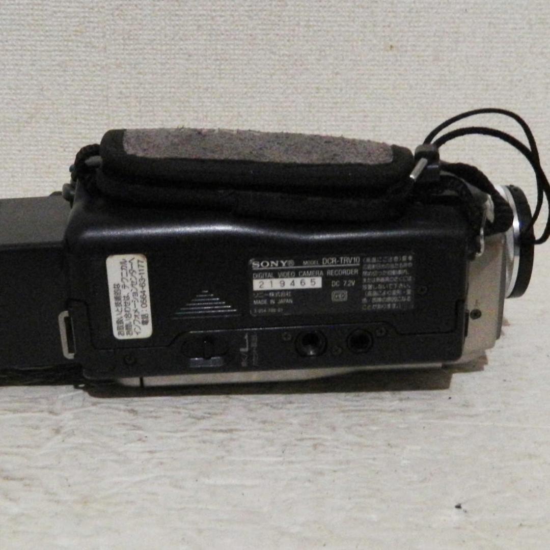 動作品 Sony DCR-TRV10 miniDV ビデオカメラ ダビングなどに
