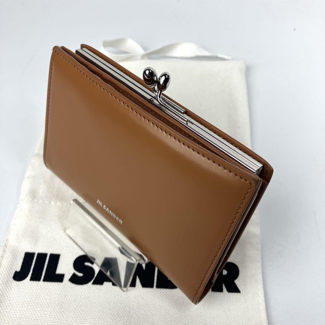 【未使用級】JIL SANDER ジルサンダー　がま口財布　GOJI パースSM