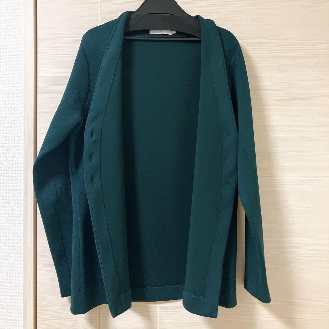 福袋安いいね半額ストア 美品☆iCB シンセティックヤーン ニットジャケット・ダーク ジャケット・アウター