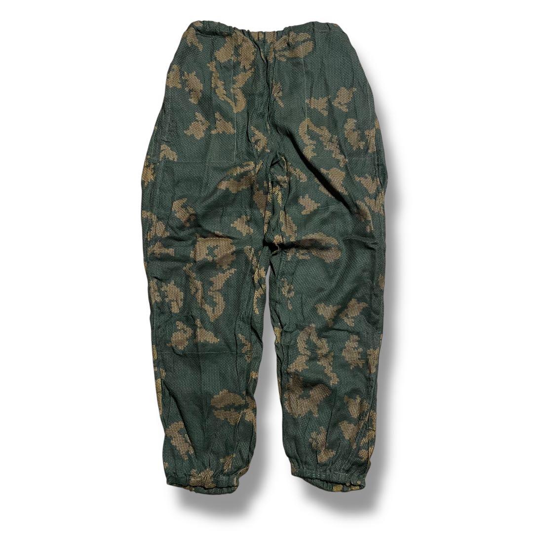 【80s vintage】旧ソビエト　ロシア軍　スナイパーカモ　パンツ　古着