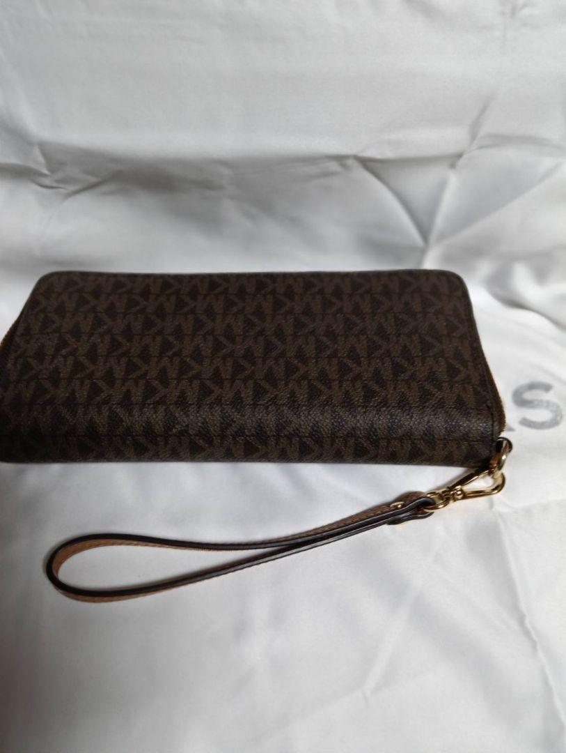 MICHAEL KORS ダークブラウン 長財布