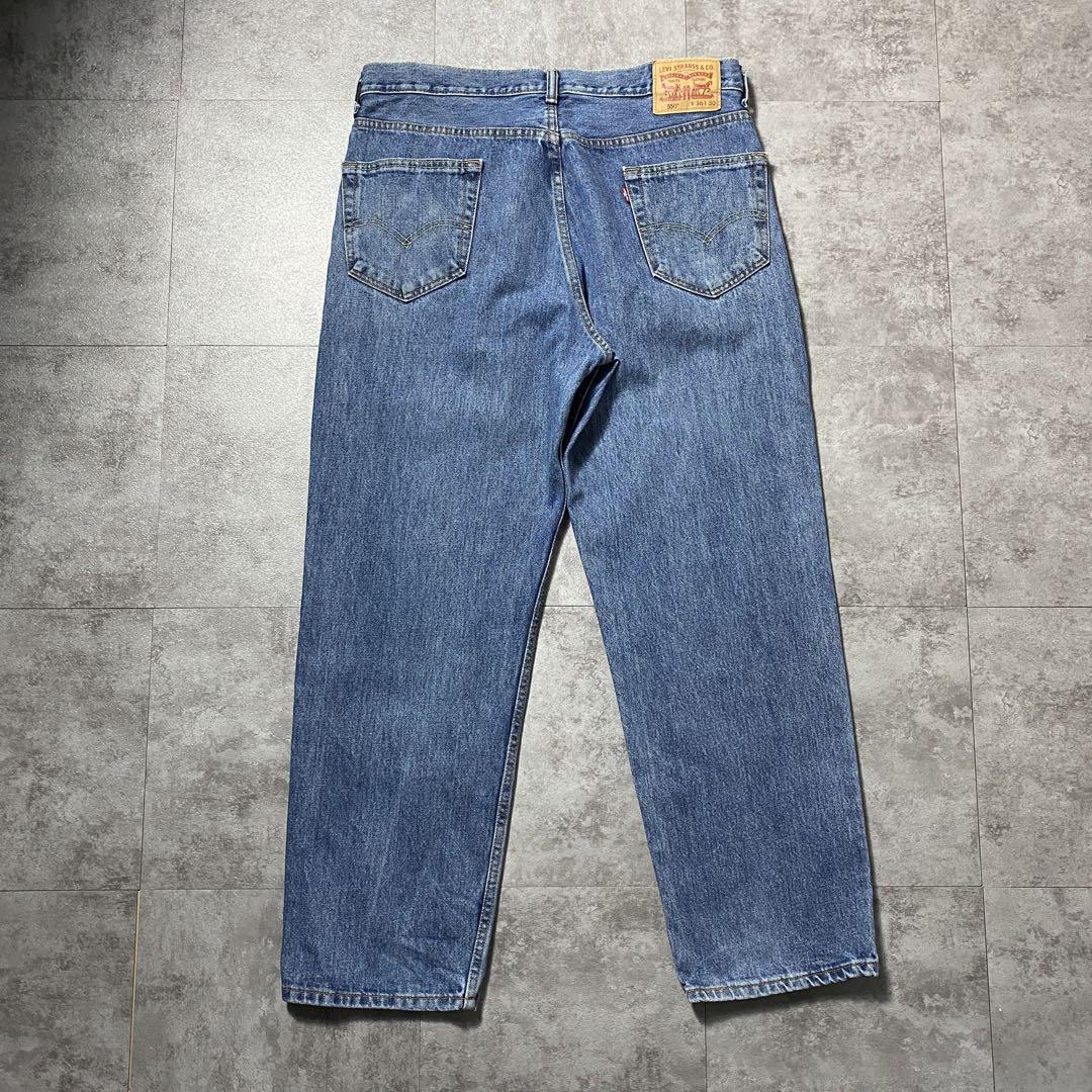 W36 L30】Levis 550 140周年 ジッパーフライ バギー デニム