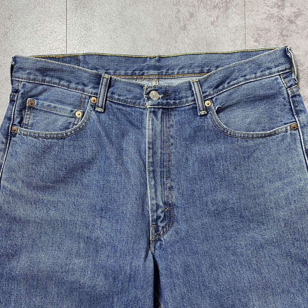 W36 L30】Levis 550 140周年 ジッパーフライ バギー デニム