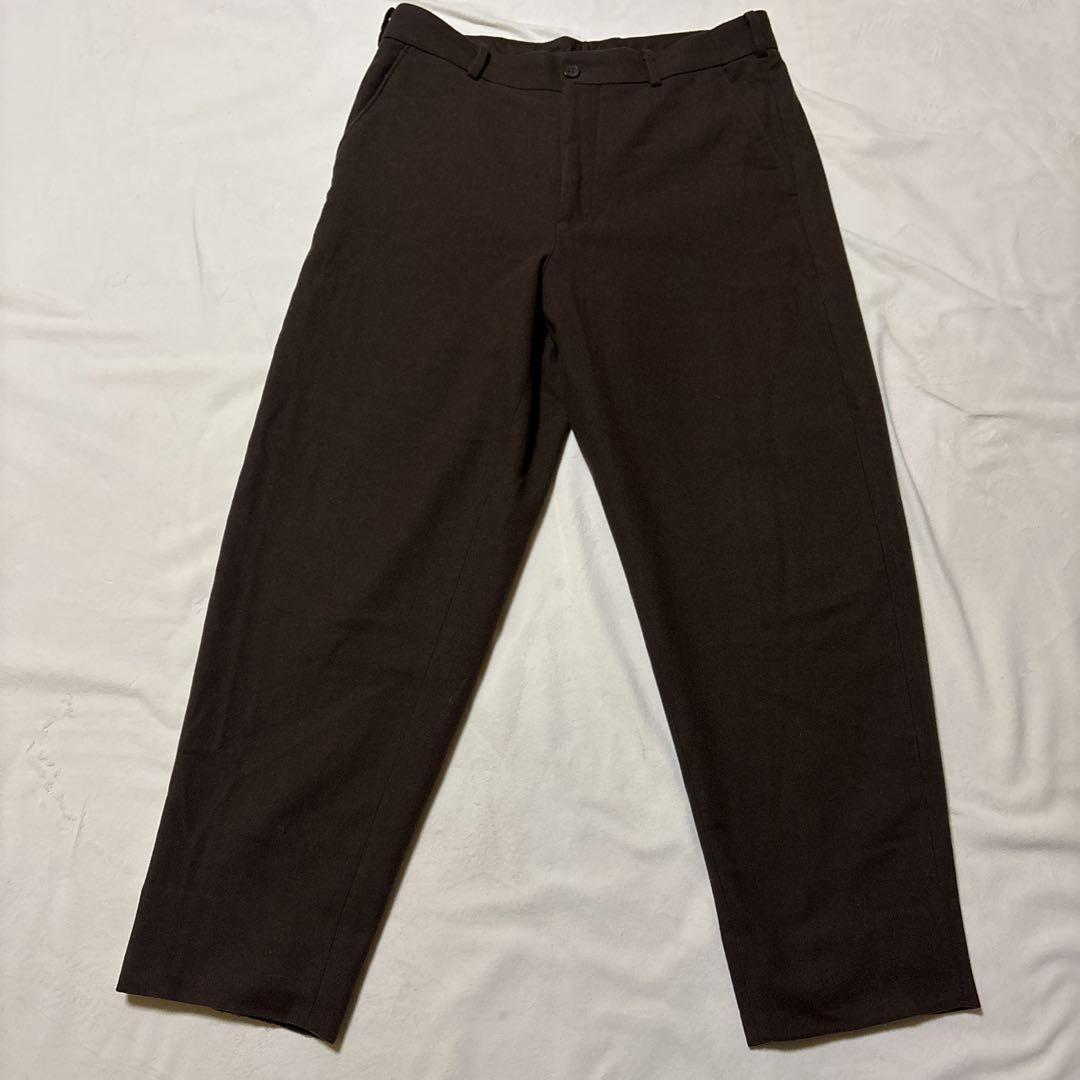 ユニクロユー UNIQLOU ウールブレンドワイドフィットパンツ サイズ:85 ユニクロユー UNIQLOU ウールブレンドワイドフィットパンツ サイズ:85
