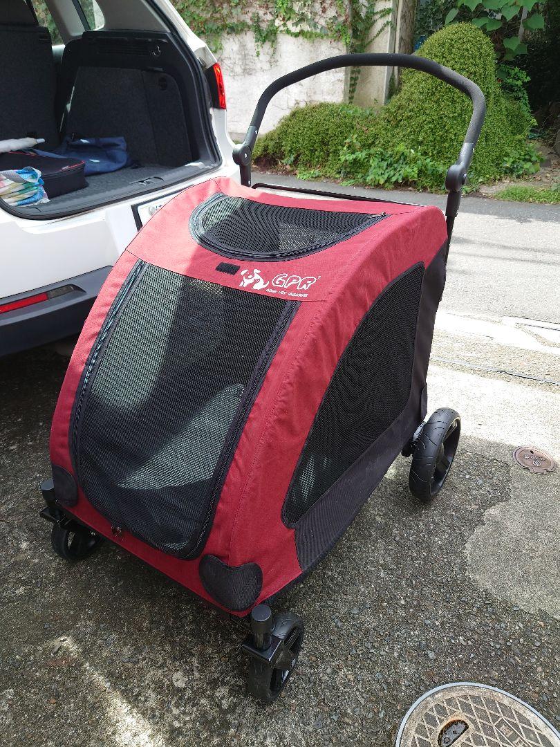 大型犬専用ペットカート 愛犬の介護用に購入しましたが全く使用していません。 画像4