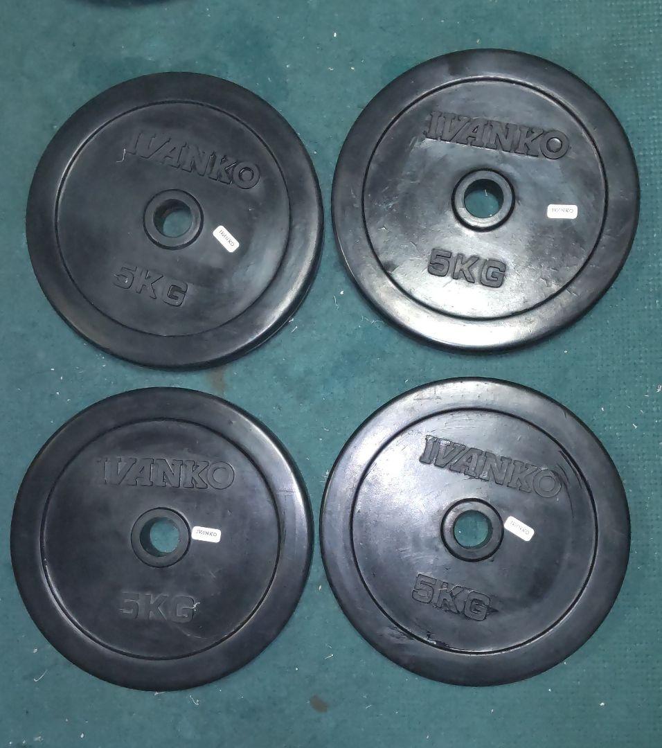 IVANKO 5kg プレート 4枚 28mm 用