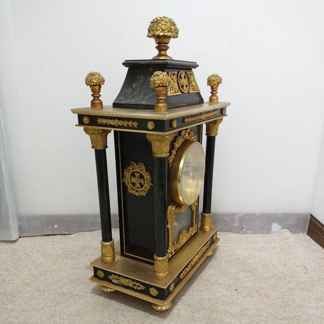 SEIKO QUARTZセイコークォーツ高級置時計 真鍮製