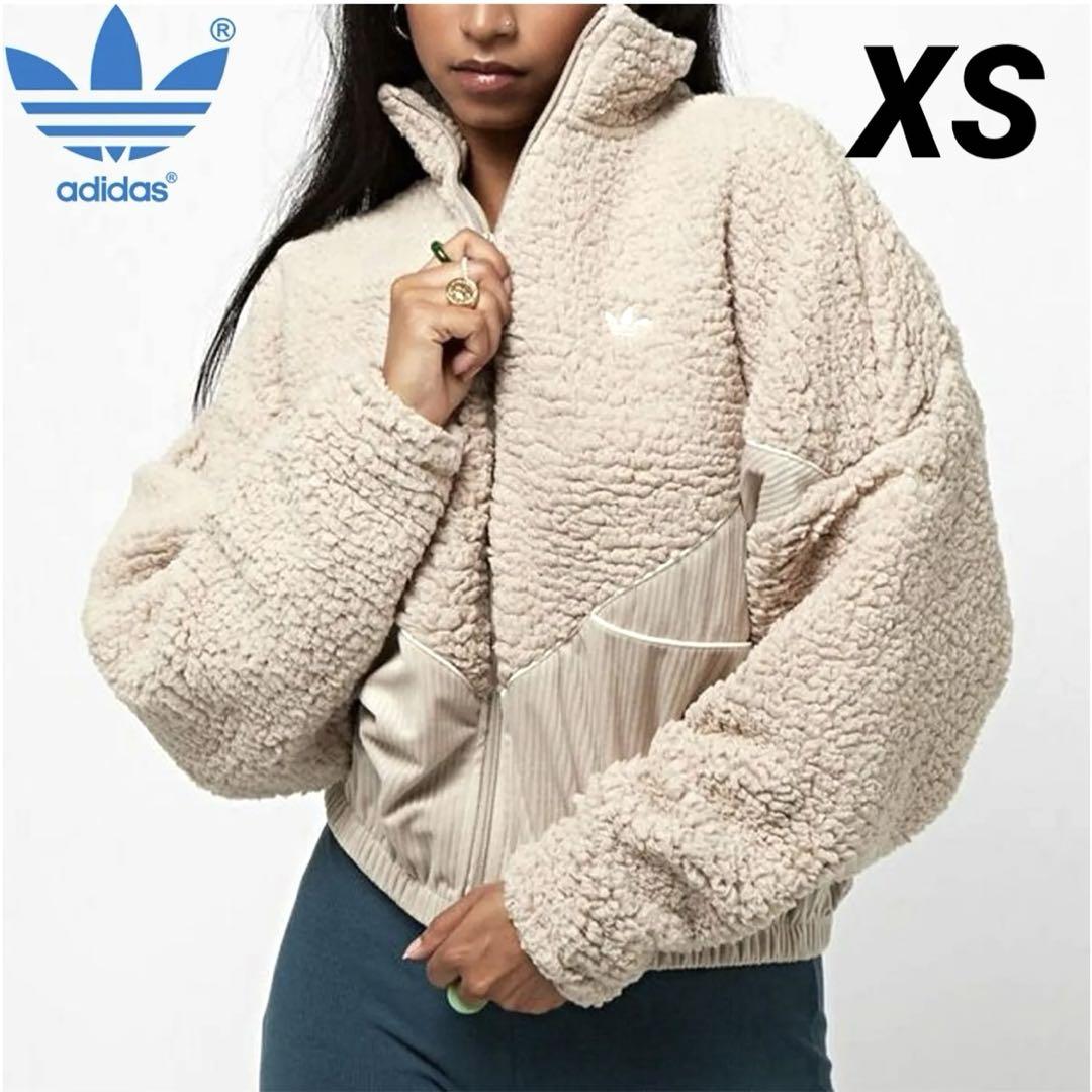 adidas レディースオリジナルス コーデュロイ フリースミックス ジャケット
