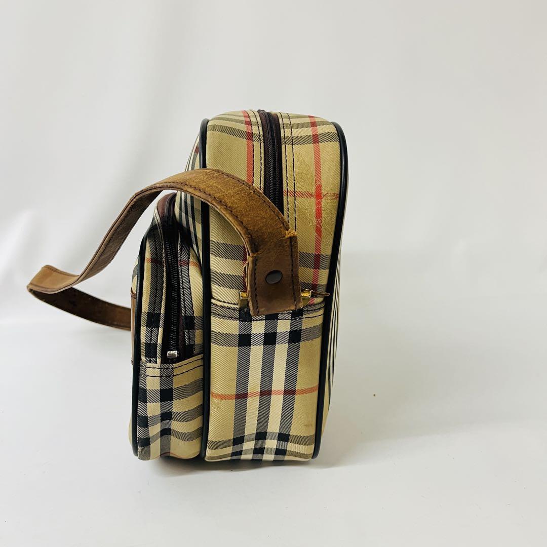 Burberrys　バーバリー　ショルダーバッグ　ノバチェック　シャドウホース Burberrys バーバリー ショルダーバッグ ノバチェック シャドー