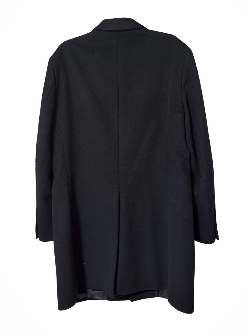 【美品】カシミヤ混 UNIQLO ユニクロ ウール チェスターコート アウター
