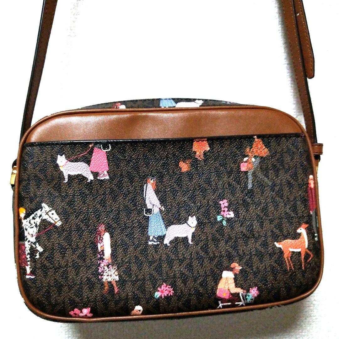 【美品】マイケルコース ジェットセットガールズ ジップチェーン 金具 ショルダー