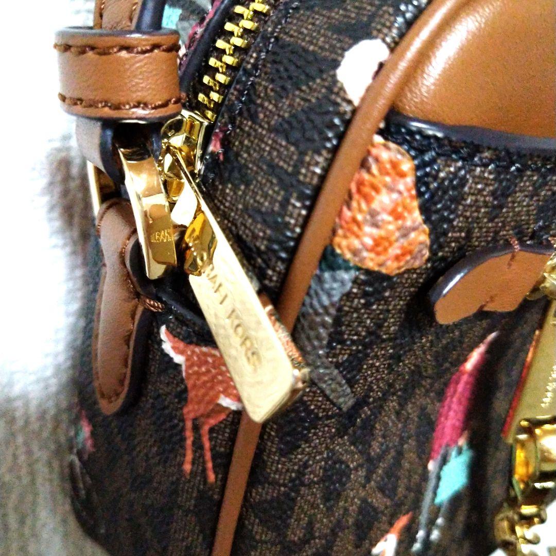 【美品】マイケルコース ジェットセットガールズ ジップチェーン 金具 ショルダー