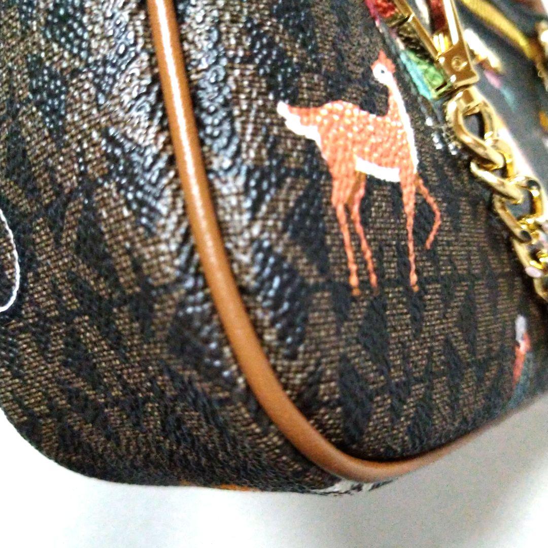 【美品】マイケルコース ジェットセットガールズ ジップチェーン 金具 ショルダー