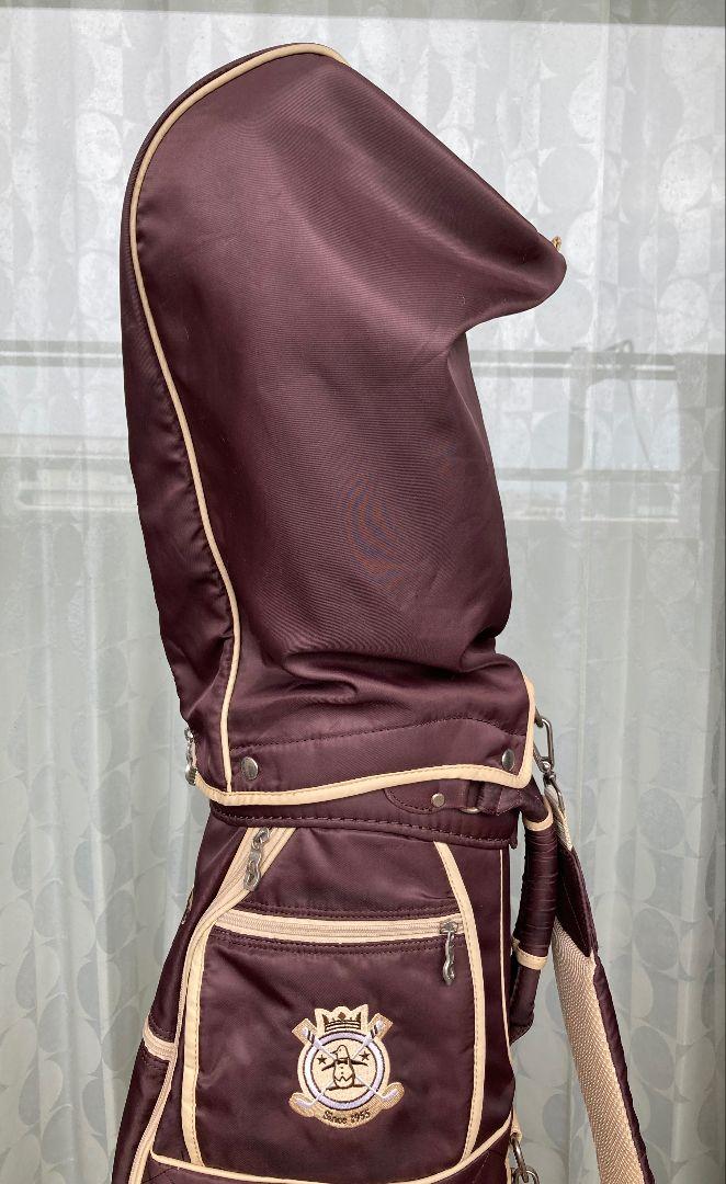 マンシングウェア Munsingwear キャディバッグ　こげ茶