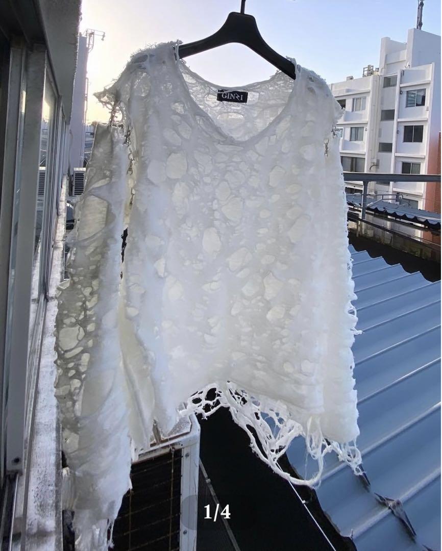 GINZI skin diseasegauze shirt
