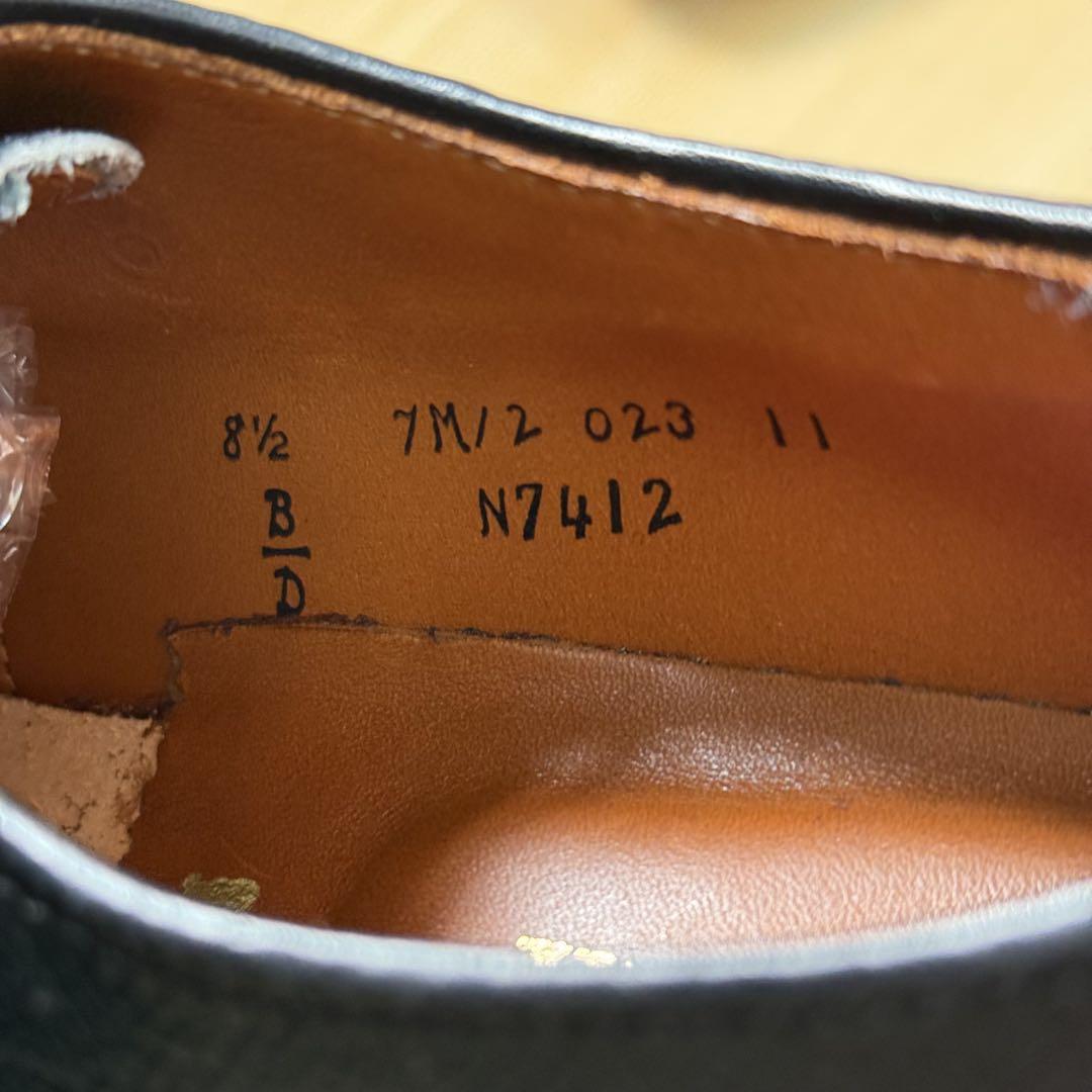 Alden シューズ　美品　8 1/2 D オールデン　革靴