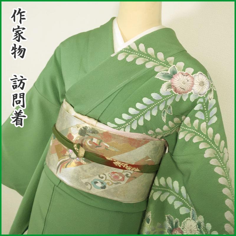 売切値下げ】12mh52k◇極上の逸品！作家物 辻が花絞り 訪問着