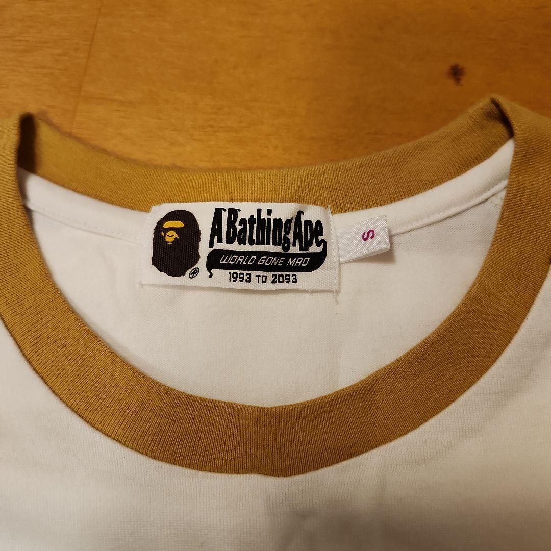 A BATHING APE＆フィリックス ラグラン七分袖Tシャツ サイズS