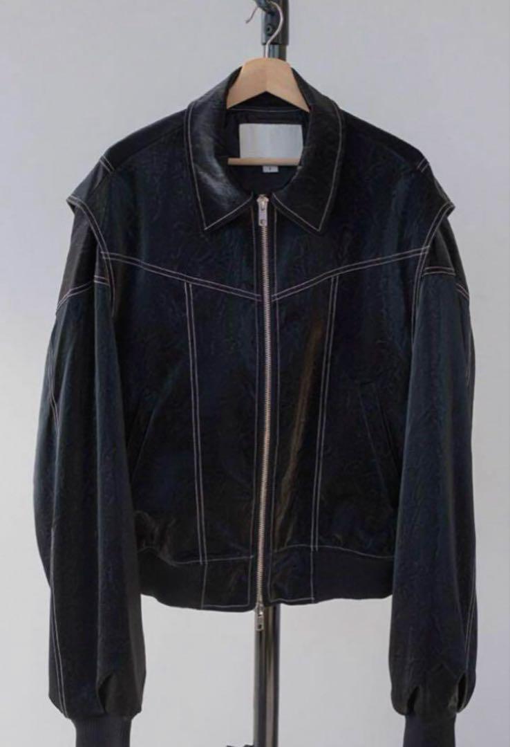 ジャケット・アウター COLN stardust over jacket black
