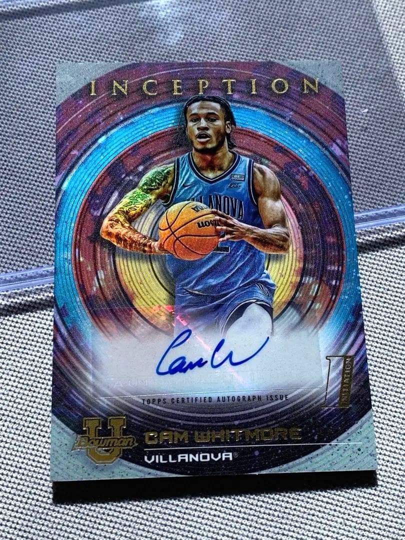 Cam Whitmore インセプション サインカード　キャムウィットモア