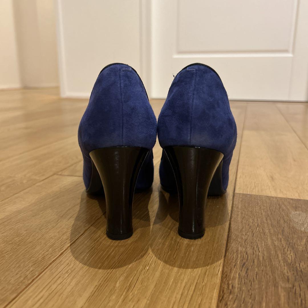 Vivienne Westwood 青 リボン パンプス Vivienne Westwood 青 リボン パンプス