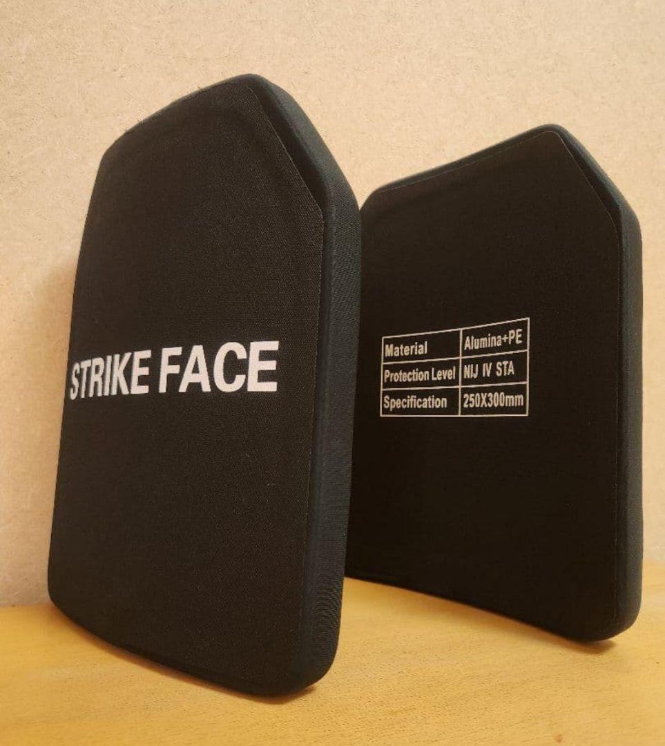 NIJ-Ⅳ レベル4 実物防弾プレート M 7.62㎜~06-30AP弾まで防ぐ NIJ-Ⅳ レベル4 実物防弾プレート M 7.62㎜~06-30AP弾まで防ぐ