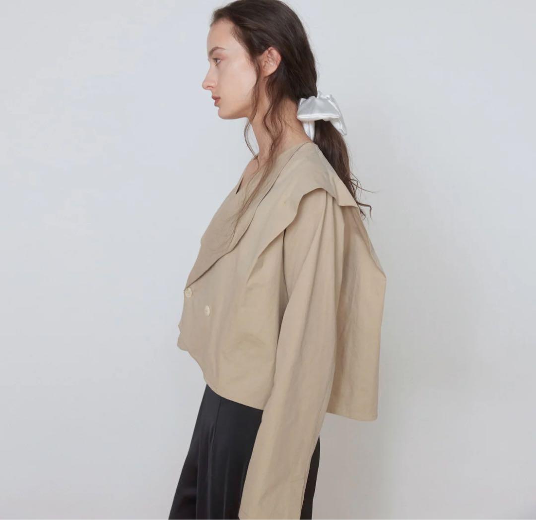 searoomlynn ジャケット　ブラウス　セット 完売商品】SeaRoomlynn Bigcollarshortシャツジャケット