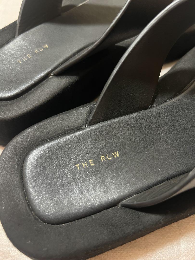 THE ROW Rai ブラックサンダル　35 THE ROW ブラック サンダル 35 - メルカリ