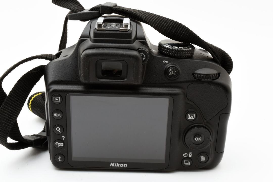 ★ショット数1,425枚・超美品★ ニコン D3400 ボディ #16717