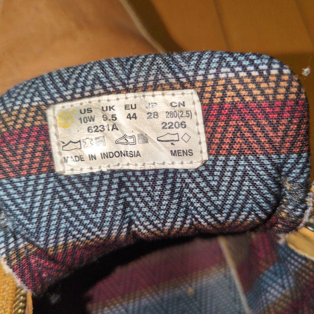 Timberlandブラウン　ハイカットシューズ　チャッカブーツ