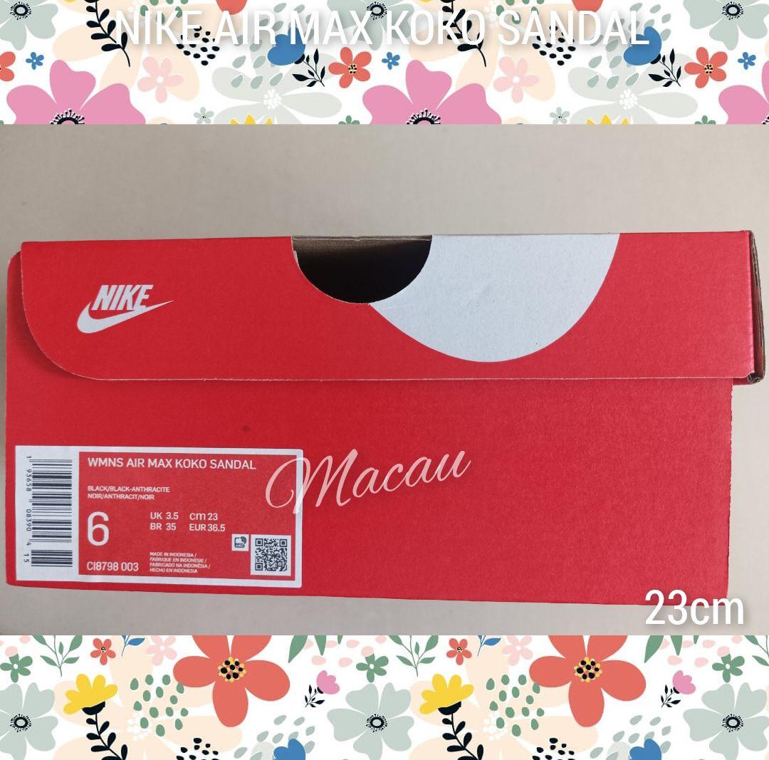 Nike Air Max Koko サンダル 黒 オールブラック(23cm) 【一部予約