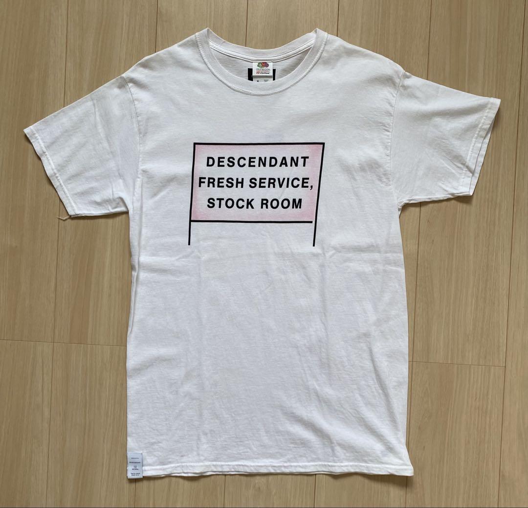fresh service DESCENDANT プリントTシャツ M
