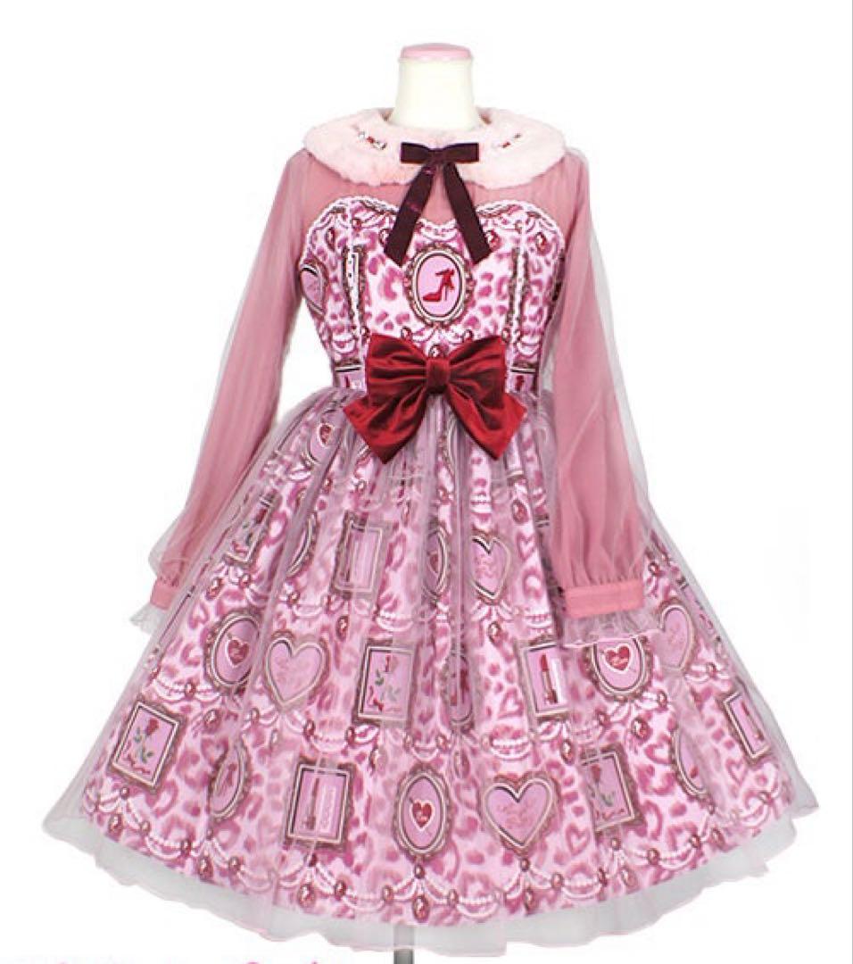 Angelic Pretty Girly Leopard ワンピース　ピンク