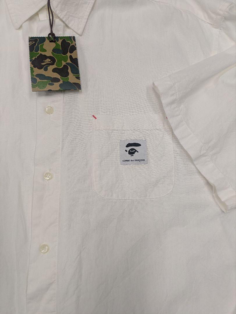 COMME des GARÇONS × A BATHING APE 半袖シャツ