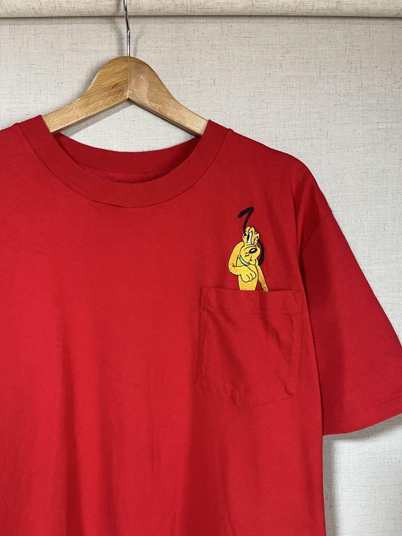 ビンテージ ディズニー ポケT madeinusa プルート ユニセックス