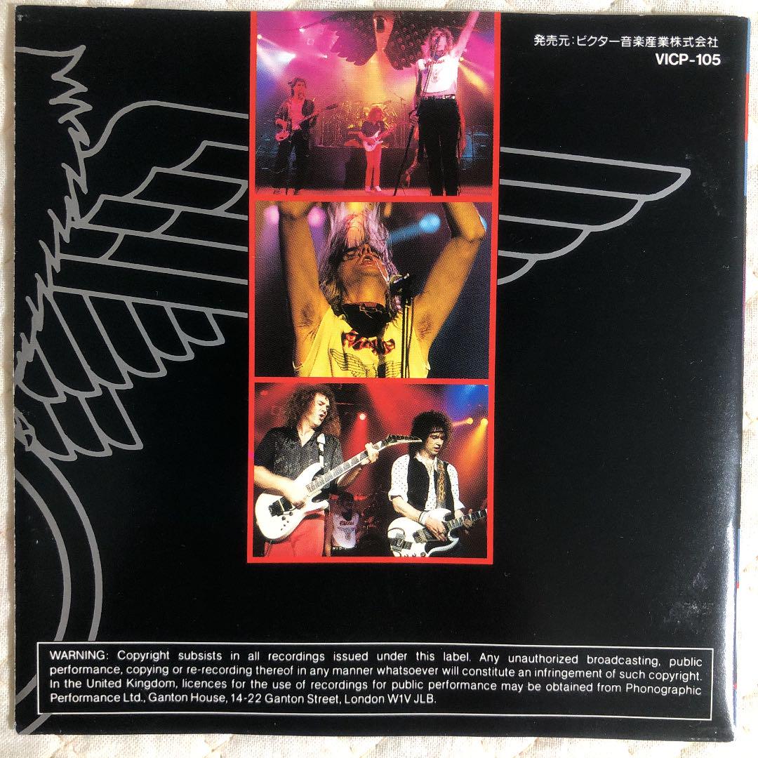 帯付き！SAXON/ GREATEST HITS LIVE！