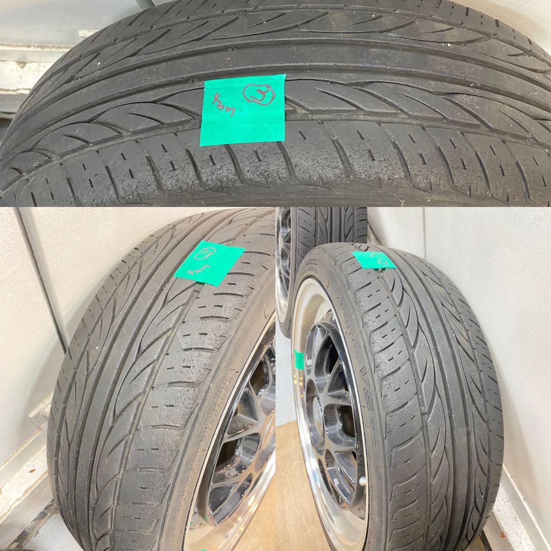 ブラックダイヤモンドホイールタイヤセット165/45R16インチ  5 1/2J