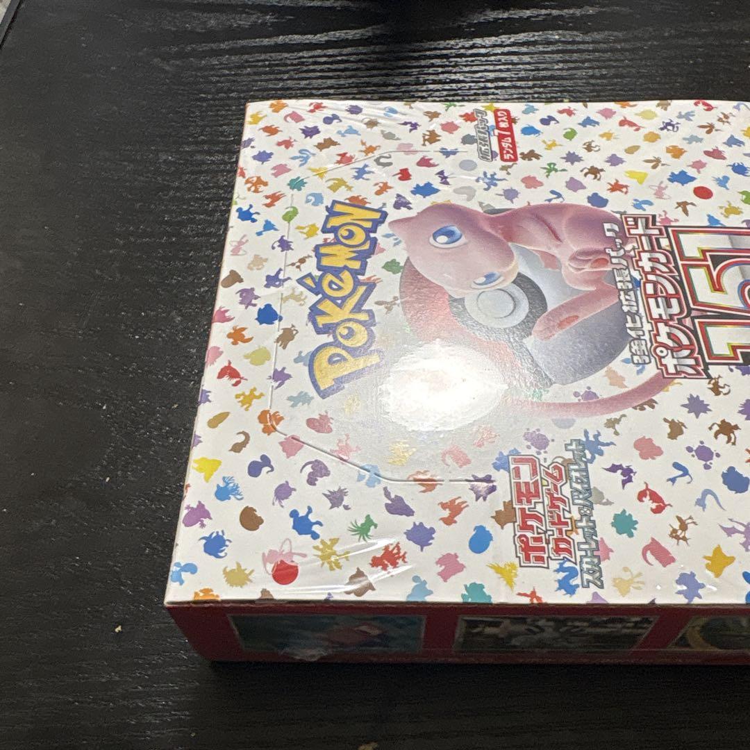ポケモンカード151 未開封Box シュリンク付き　tachi
