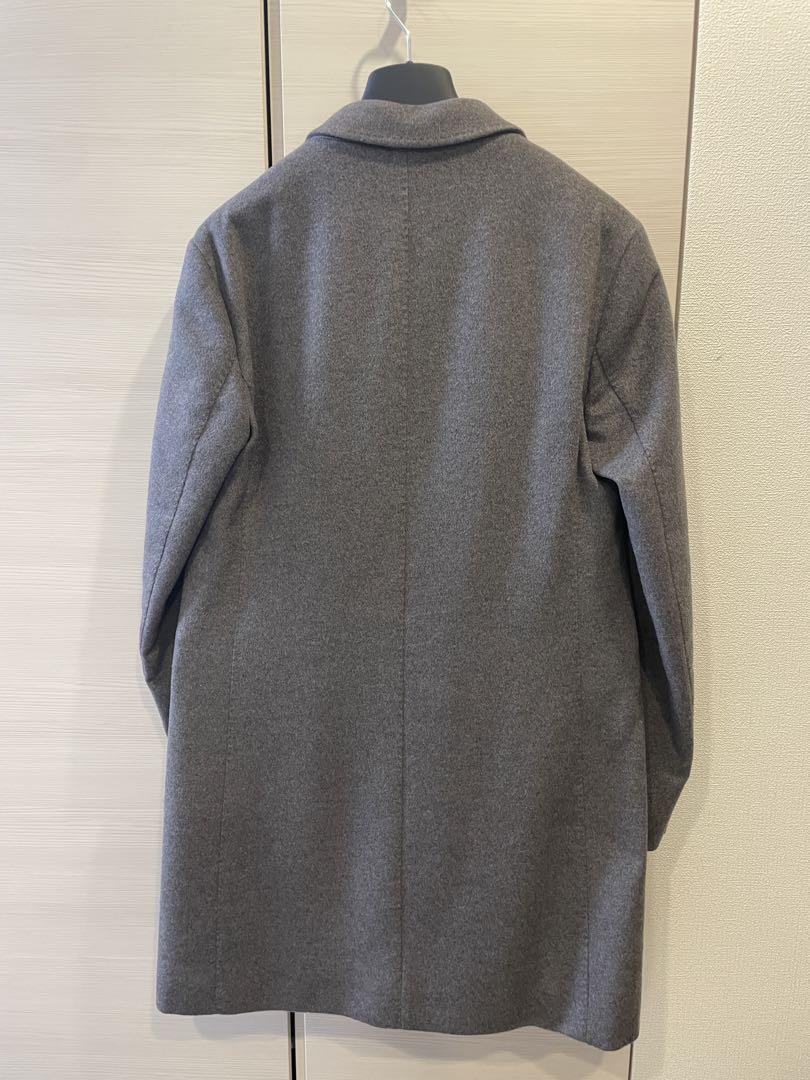 【美品】HERNO ヘルノ メンズ カシミアコート　46
