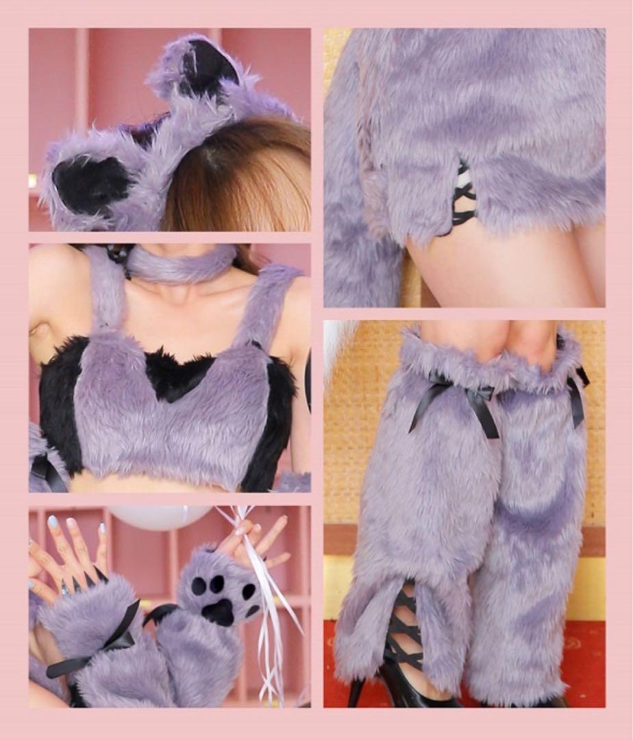 Amazon.co.jp: [Malymoon] ウルフ 狼 コスプレ衣装 ハロウィン