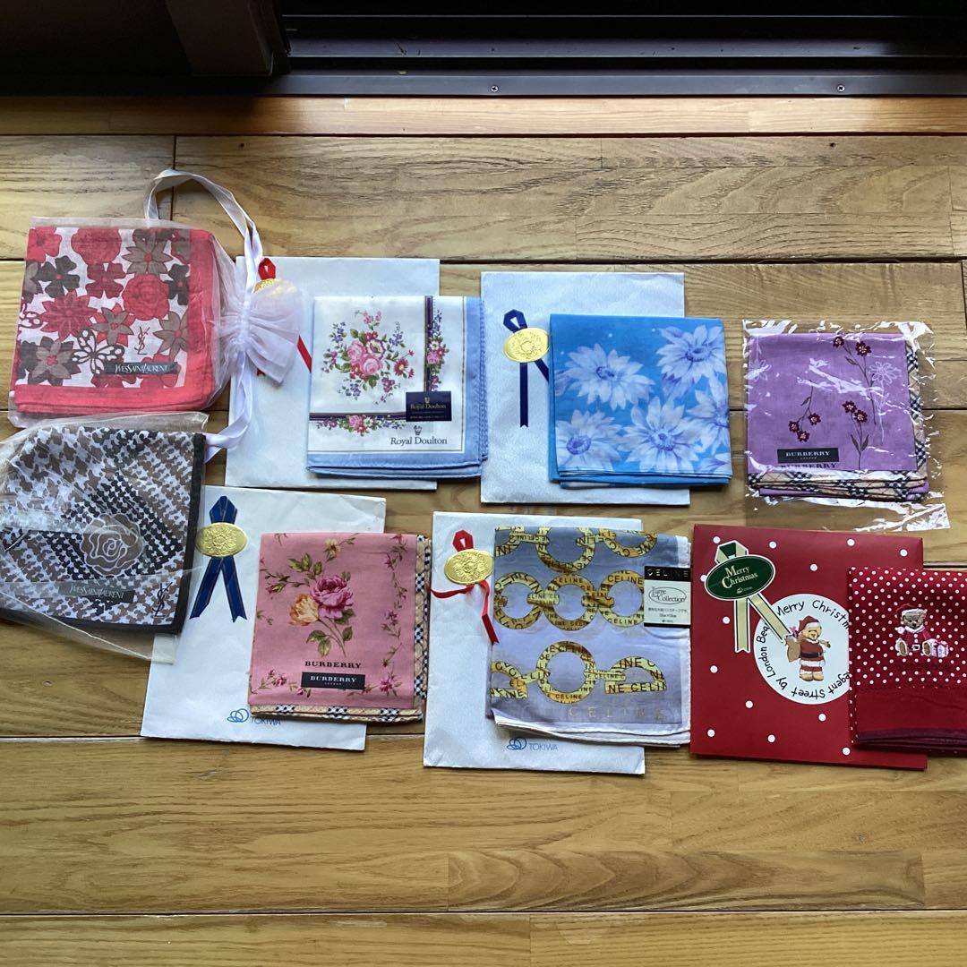 新品８枚ブランドハンカチセット