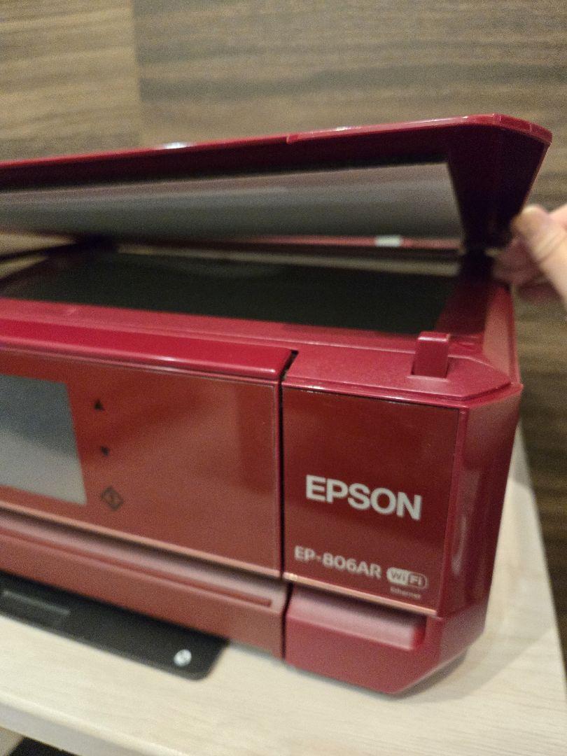 EPSON EP-806AR プリンター　赤　レッド　現状品 ジャンク品】EPSON EP-806AR インクジェットプリンター - メルカリ