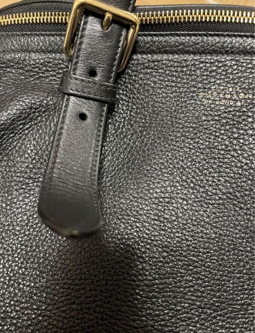 専用 スマイソン Smythson トートバッグ ブラック黒