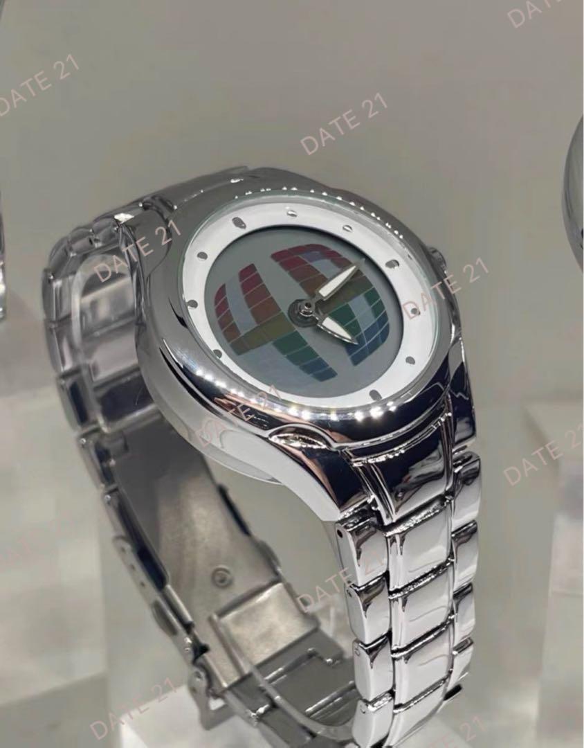Fossil big tic 00s watch y2k reprica 丸型