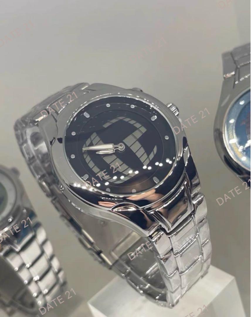 Fossil big tic 00s watch y2k reprica 丸型