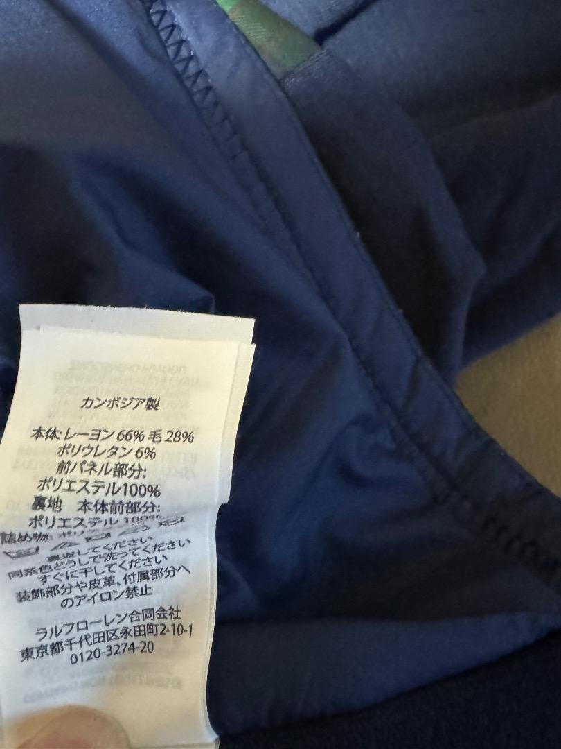 アールエルエックス ハイブリッド 中綿 モックネックジャケット サイズXS 新品 画像12