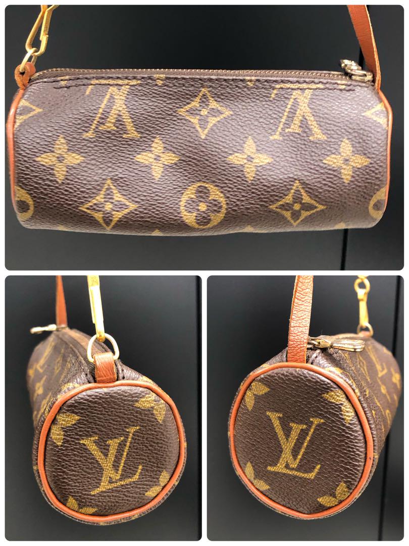 LOUIS VUITTON パピヨン30 モノグラム ポーチ付き ヴィンテージ