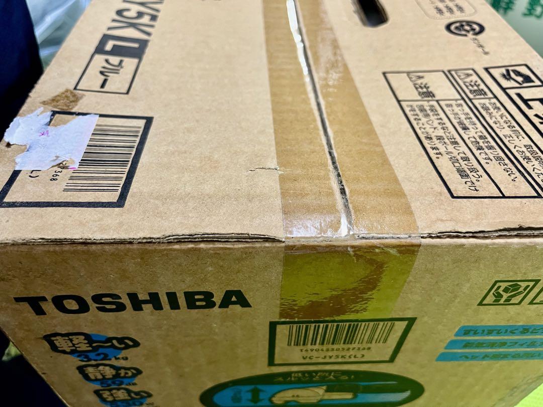 東芝掃除機 未開封品 VC-JY5k ブルー - メルカリ