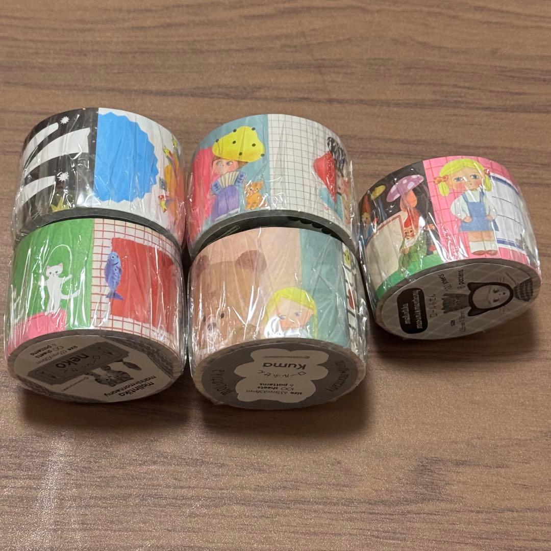 Molitika ロールふせん 5点セット WWW_OPDRERGINERDOGAN_COM