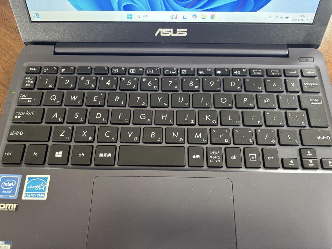 美品・バッテリー稼働可】ASUS E203N windows11